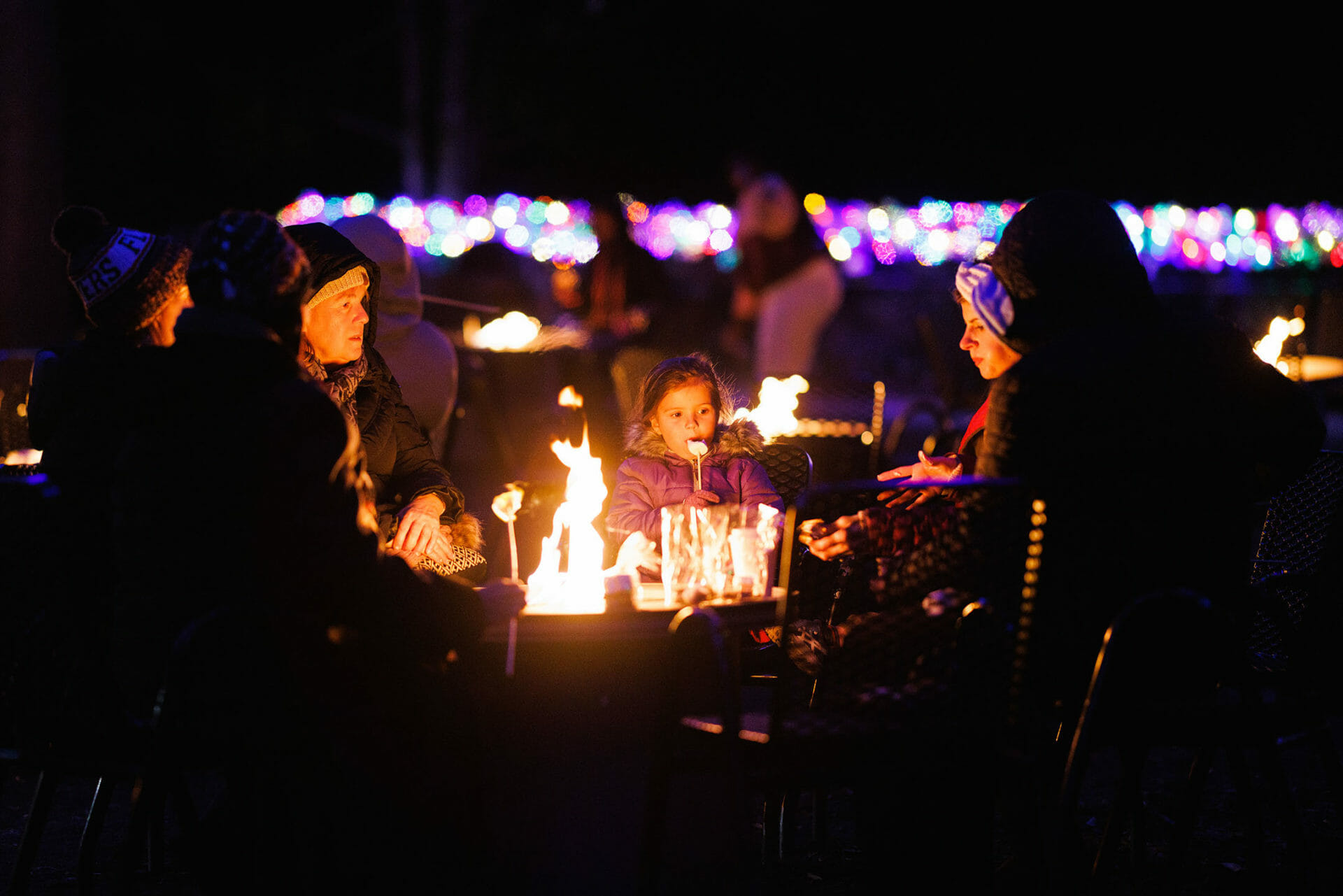 LumiNature S’mores Stations